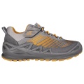 Lowa Hiking Shoes Merger GTX Junior Velcro (Multifunctional, waterproof, Velcro closure) graphite/mango Children